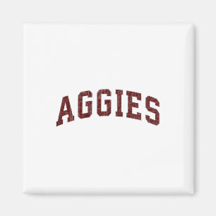 Aggies Lovers Aggies Souvenir Men Women Kids Retro Magnet