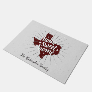 Aggies Maroon Home Sweet Home - Texas Doormat