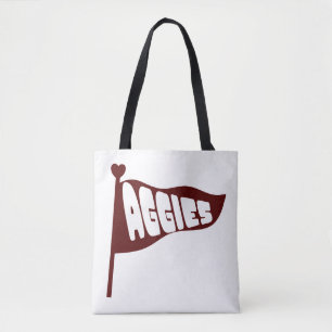 AGGIE'S SHOULDER TOTE BAG