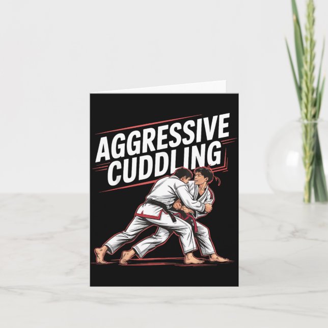 Aggressive Cuddling Card (Front)