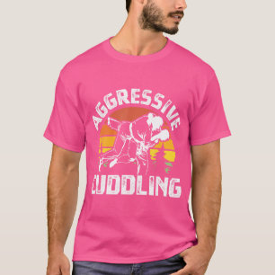 Aggressive Cuddling Jiujitsu Bjj Brazilian Jiu Jit T-Shirt