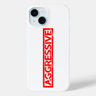 Aggressive Stamp iPhone 15 Case