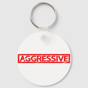 Aggressive Stamp Key Ring