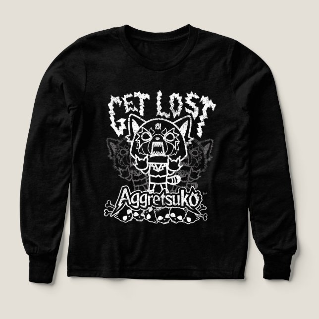 Aggretsuko Get Lost Rage  (Design Front)