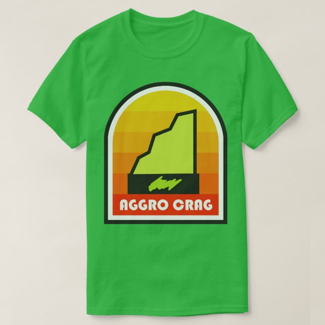 Aggro Crag Guts T-Shirt (Design Front)
