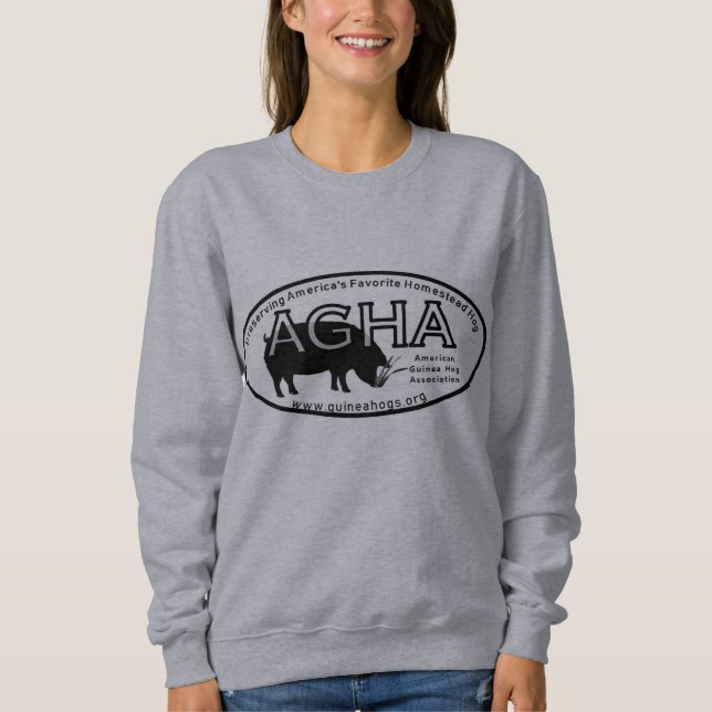 AGHA-New Logo Sweatshirt-women Sweatshirt (Front)