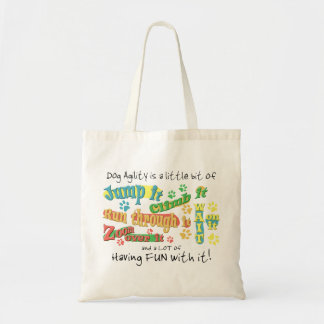 Agility Actions Tote Bag