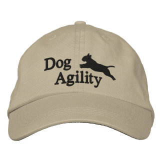 Agility Bull Terrier Embroidered Hat