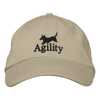 Agility Cardigan Welsh Corgi Embroidered Hat