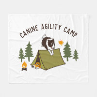 Agility Dog Cute Border Collie Camp Custom