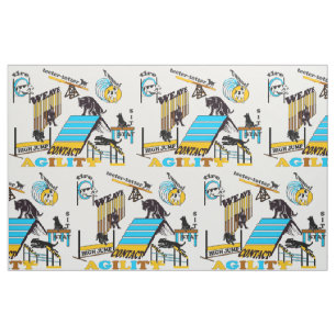 Agility Fabric for dog lovers