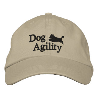 Agility Portuguese Water Dog Embroidered Hat