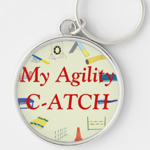 Agility Title Key Ring