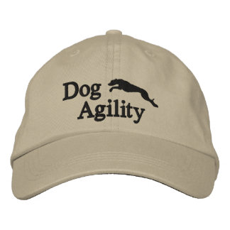 Agility Whippet Embroidered Hat
