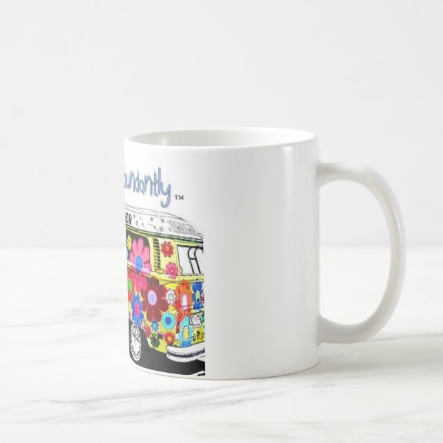 Aging Abundantly Hippie Van Mug (Right)