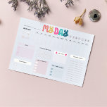 Aging in Place, Caregiving Daily Planner Notepad<br><div class="desc">Use this tear away notepad for your Mum, Dad, Grandparents to help them scribble down all of the things that are happening in the day. They may be retired but they have a number of tasks to accomplish within a day which are very important to our aging community of loved...</div>