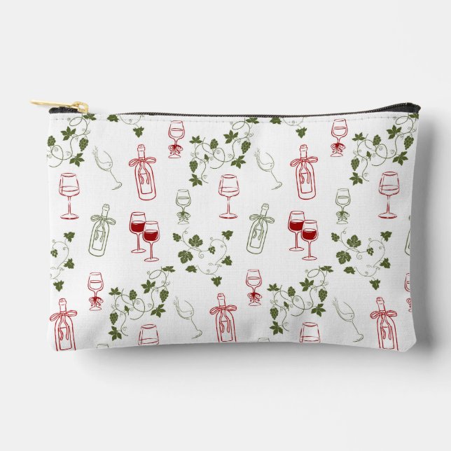 Aging Like Fine Wine Accessory Pouch (Front)