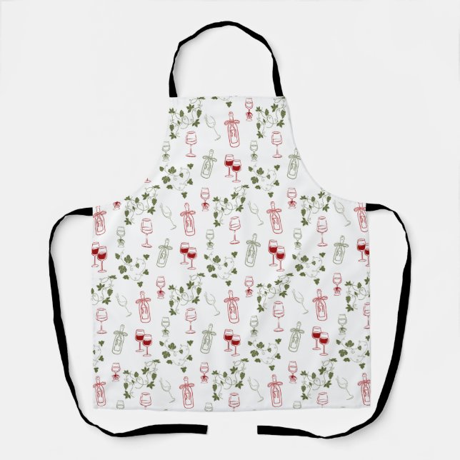 Aging Like Fine Wine Apron (Front)