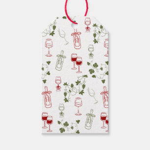 Aging Like Fine Wine Gift Tags