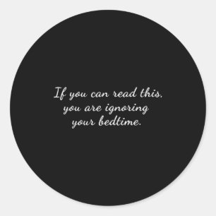 Aging Sarcastic Pensioner Quote Grandma Funny Slee Classic Round Sticker