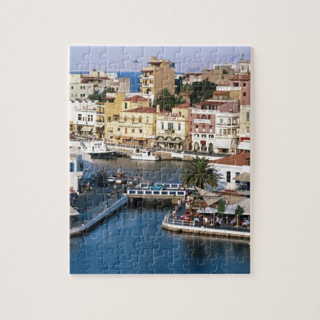 Agios Nikolaos Crete, Greece Jigsaw Puzzle (Vertical)