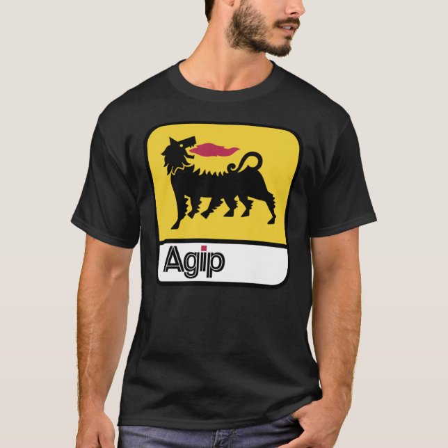 agip logo Classic T-Shirt (Front)