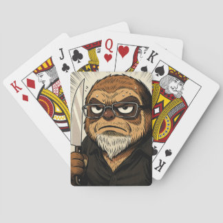 Agitated Sloth 52 Blocks Phil Elmore Playing Cards