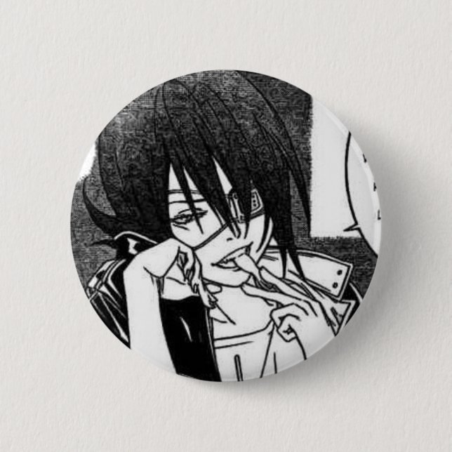 Agito cool 6 cm round badge (Front)
