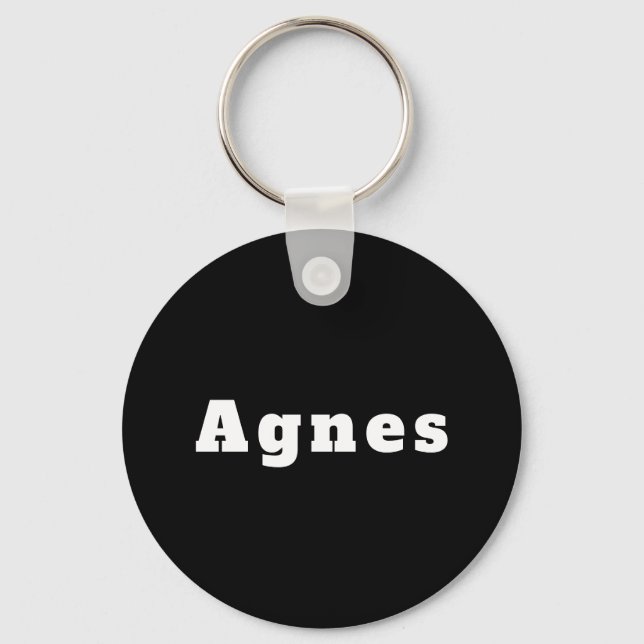 Agnes Key Ring (Front)