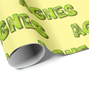 Agnes Kiwi Fruit gift paper gift