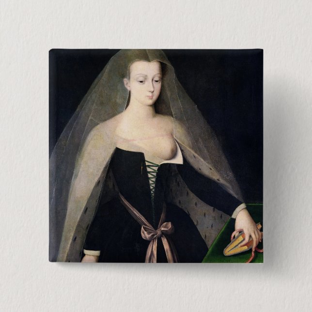 Agnes Sorel 15 Cm Square Badge (Front)