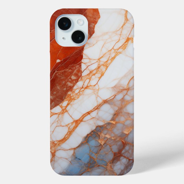 Agnesia Coloured Marble Phone Case (Back)