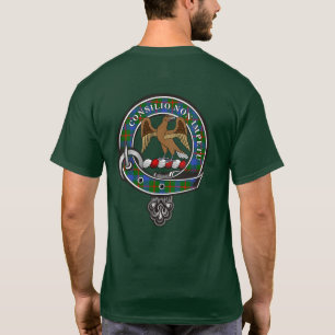 Agnew Tartan Clan Badge Personalised T-Shirt