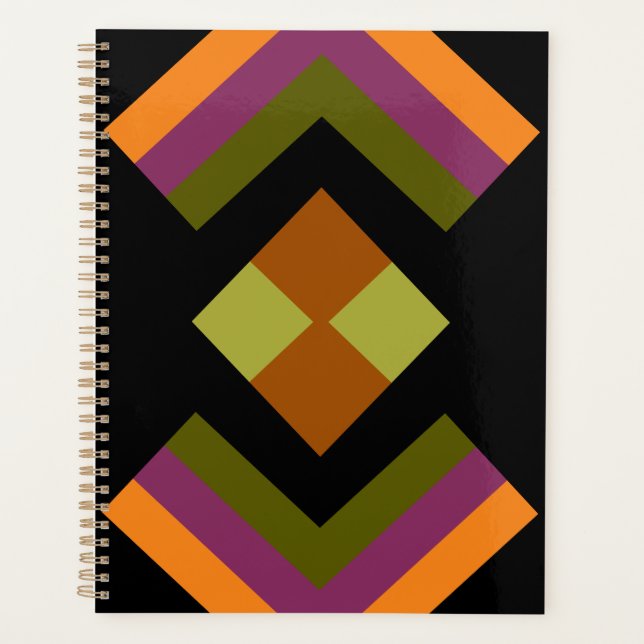 Agnezina Bold Geometric1 Planner (Front)