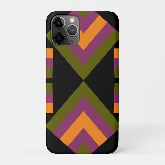 Agnezina Bold Geometric Case-Mate iPhone Case (Back)
