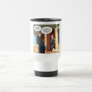 Agnostic Missionaries Funny Travel Mug