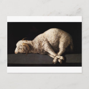 Agnus Dei by Francisco de Zurbaran Postcard