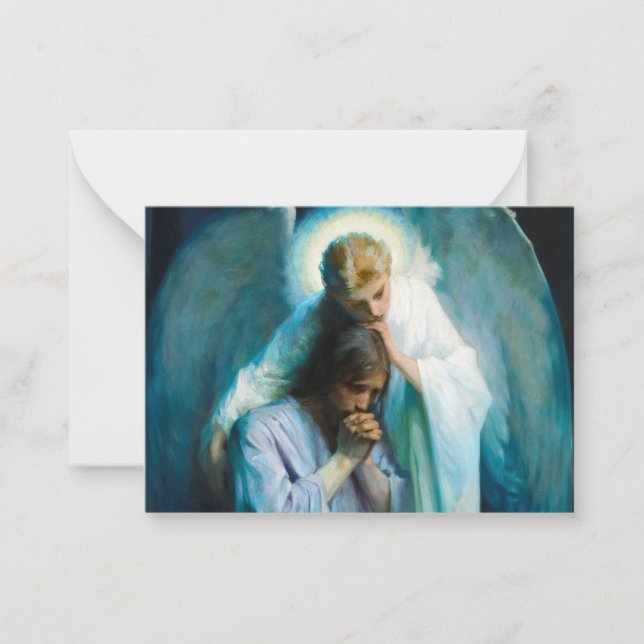 Agony in the Garden, 1898 by Frans Schwartz Card (Front)