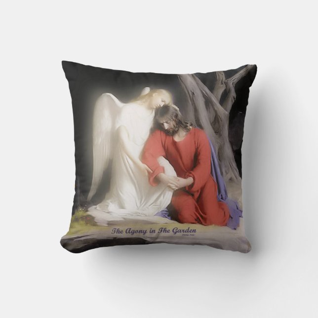 Agony in the Garden Cushion (Front)