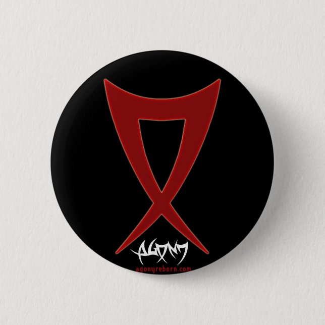AGONY O Logo Button (Front)