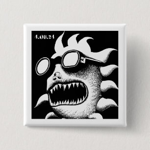 Agony of the Eclipse 15 Cm Square Badge