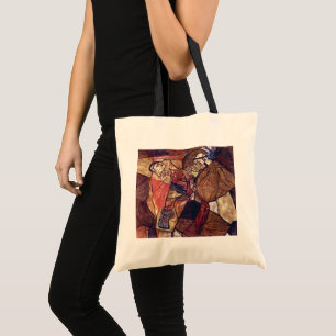 Agony, The Death Struggle by Egon Schiele Tote Bag