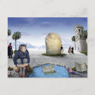 Agora Sah - Postcard