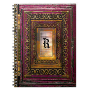 Agortex Thunder Monogram Spiral Notebook