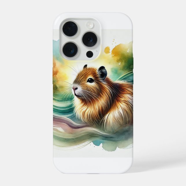 Agouti 100924AREF138 - Watercolor iPhone Case (Back)