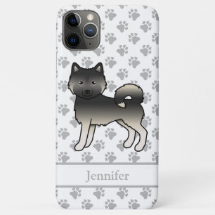 Agouti Alaskan Malamute Cute Cartoon Dog & Name Case-Mate iPhone Case