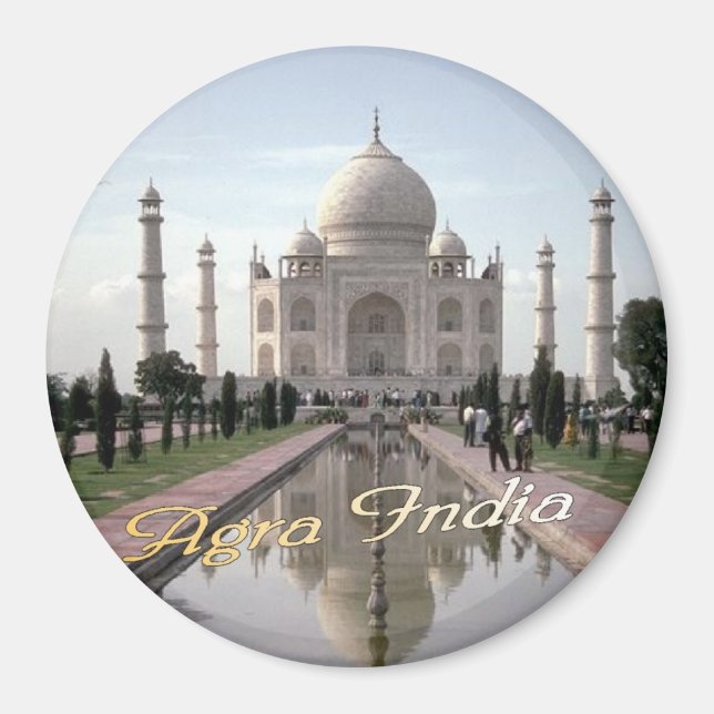 Agra India magnet (Front)