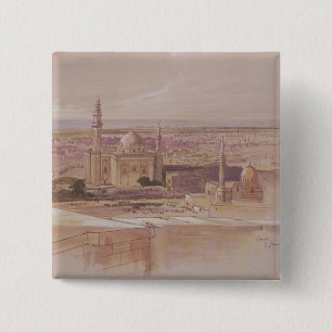 Agra Mosque, Cairo, 1849 15 Cm Square Badge