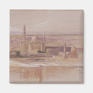 Agra Mosque, Cairo, 1849 Magnet