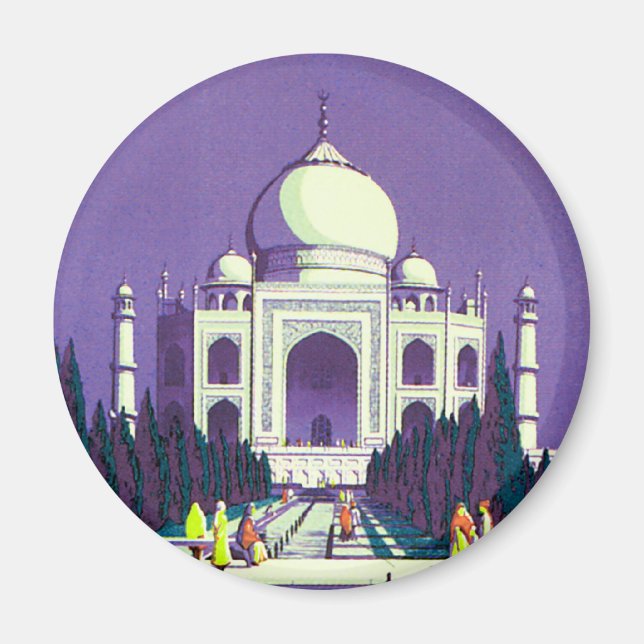 Agra ~ Taj Mahal Magnet (Front)
